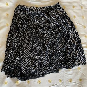 BlackMilk velvet dots skirt